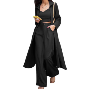 3 in 1 Black Ladies Dress