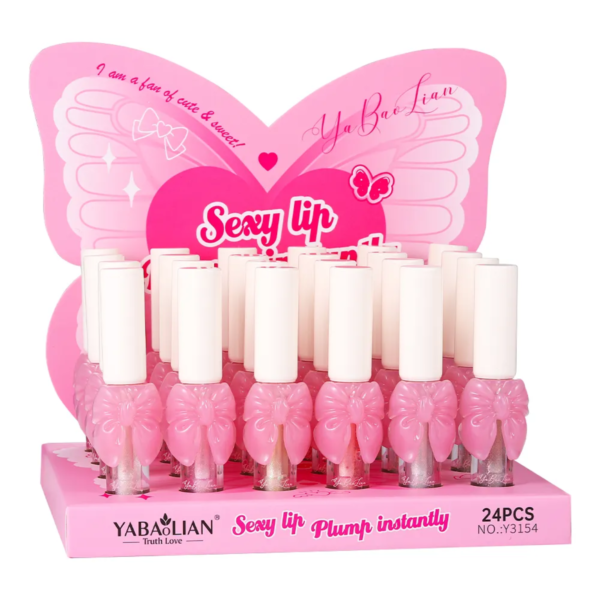 Three Dimensional Bow Lip Gloss