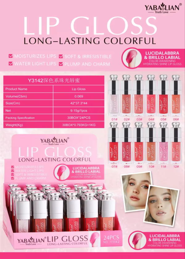 Colorful Lip Gloss