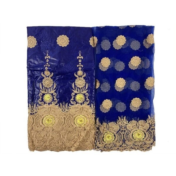 Blue Bazin Riche Set