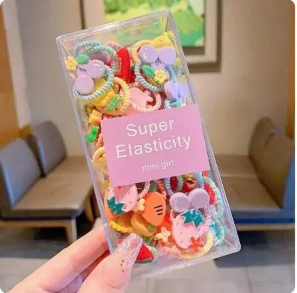 50-Pieces Kids Hairties