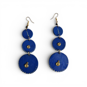 Triple Circle Statement Earrings