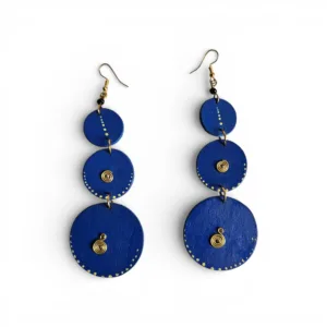 Triple Circle Statement Earrings