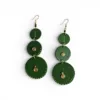 Triple Circle Statement Earrings