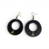 Hand-Painted Wooden Earrings