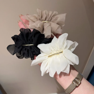 Chiffon Flower Hair Clip