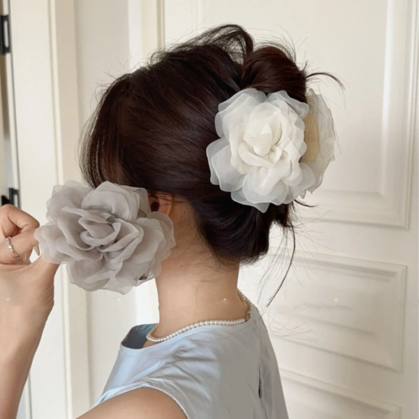Floral Claw Clip