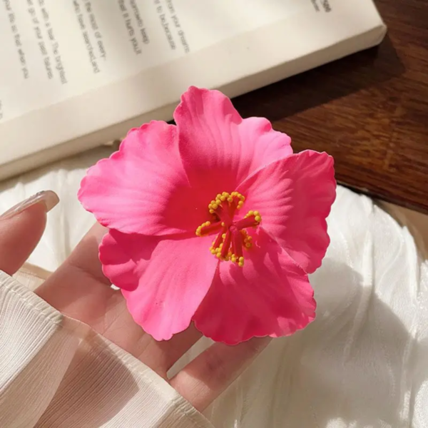 Hibiscus Flower Clip