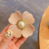 Bright Pearl Clips