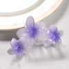Long Flower Claw Clip