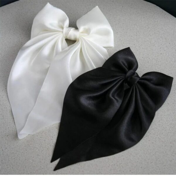 Satin Hairbow Clips