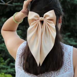 Satin Hairbow Clips