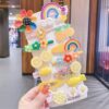 Kids Set Cartoon Hairpins