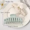 Wheat Hair Claw Clip