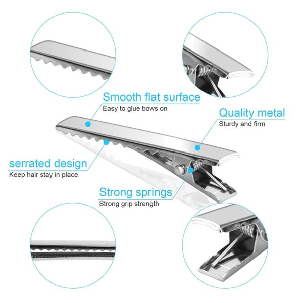 6.5mm Metal Aligator Clip