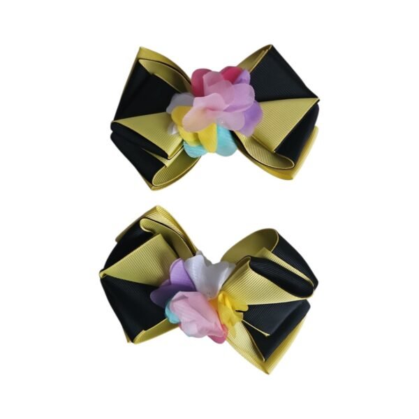 Rose Hair Bow Set
