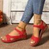 Leather Velcro Sandals