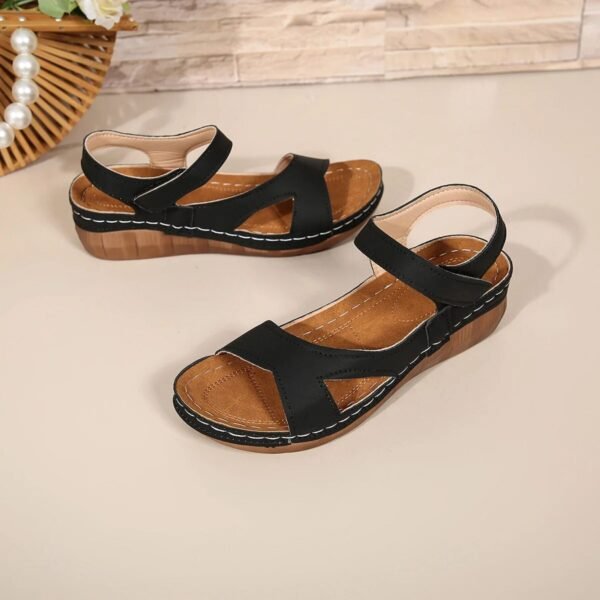 Leather Velcro Sandals