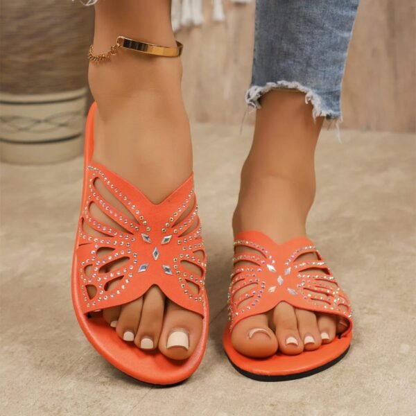 Rhinestone Slippers