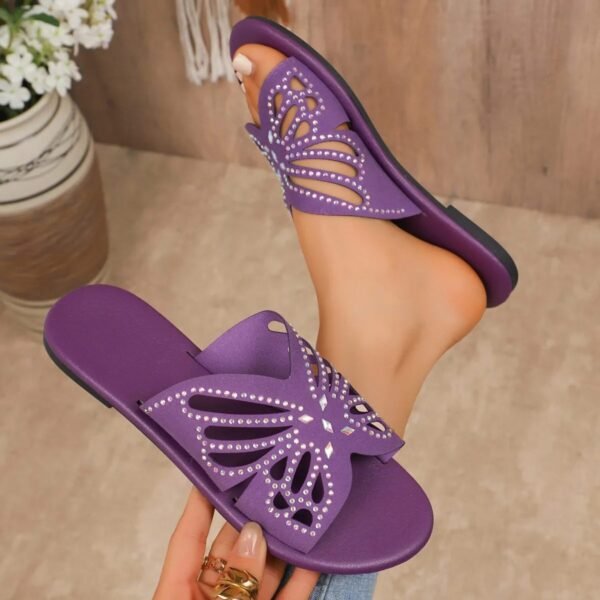 Rhinestone Slippers