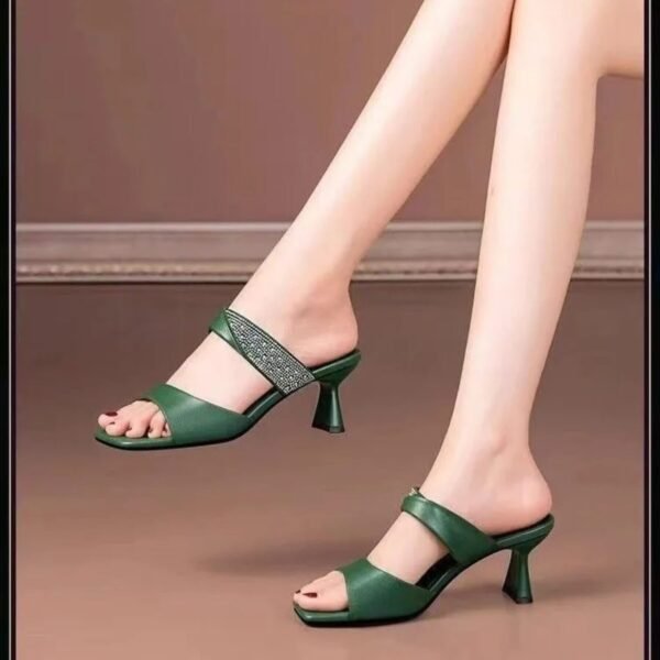 Bowknot Heels Sandals