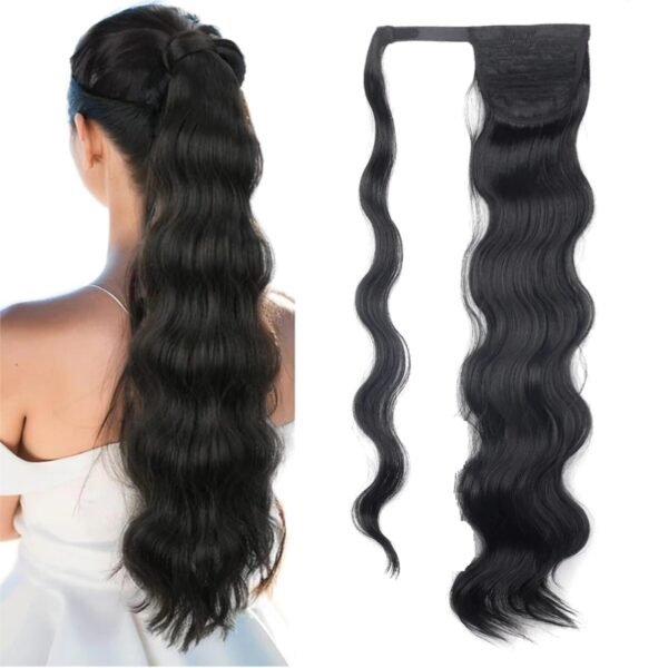24-Inch Ponytail Clip Extensions