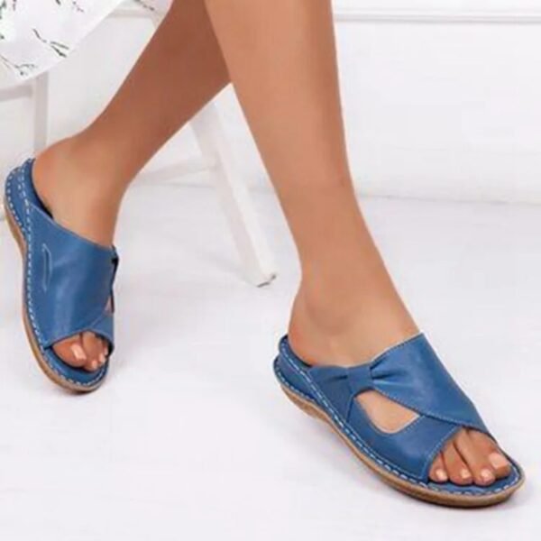 Flat Bottomed  Wedge Sandal