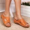 Flat Bottomed  Wedge Sandal