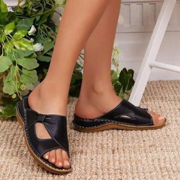 Flat Bottomed  Wedge Sandal