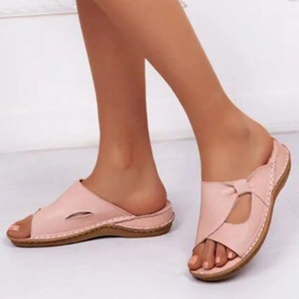 Flat Bottomed  Wedge Sandal