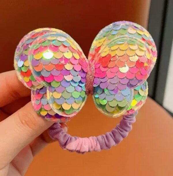 Sequence Butterfly hair ties