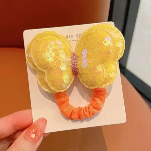 Sequence Butterfly hair ties