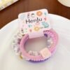 Candy color kids hairties