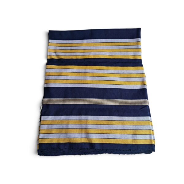 4 yards Yellow Stripes Fugu Material