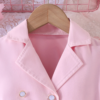 Pink Girls Casual Dress