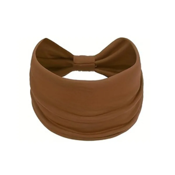 Wide Knotted Solid Color Headbands