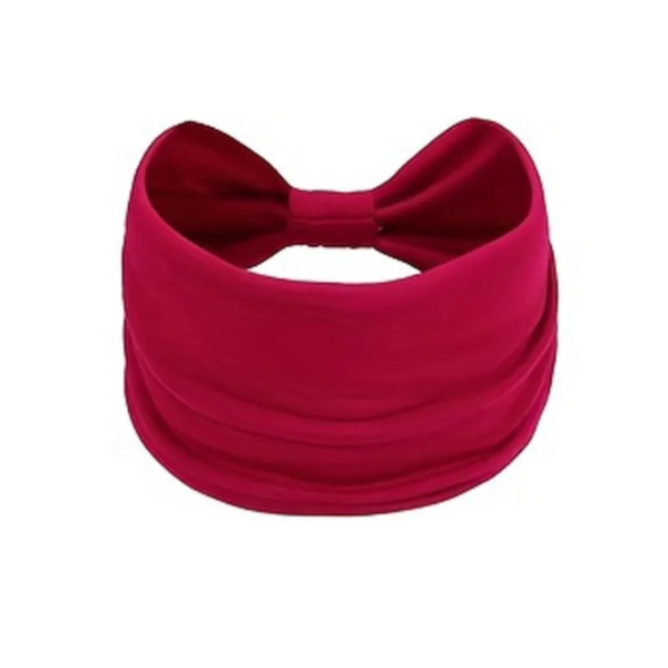 Wide Knotted Solid Color Headbands