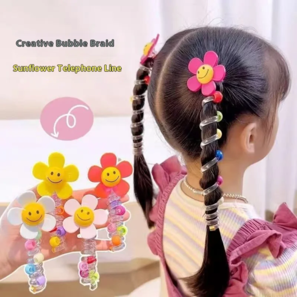 Sunflower Bubble Ring Hair